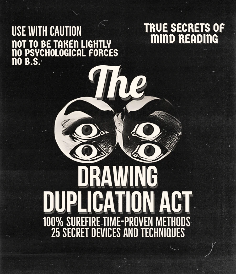 True Secrets of Mind Reading - The Drawing Duplication Act